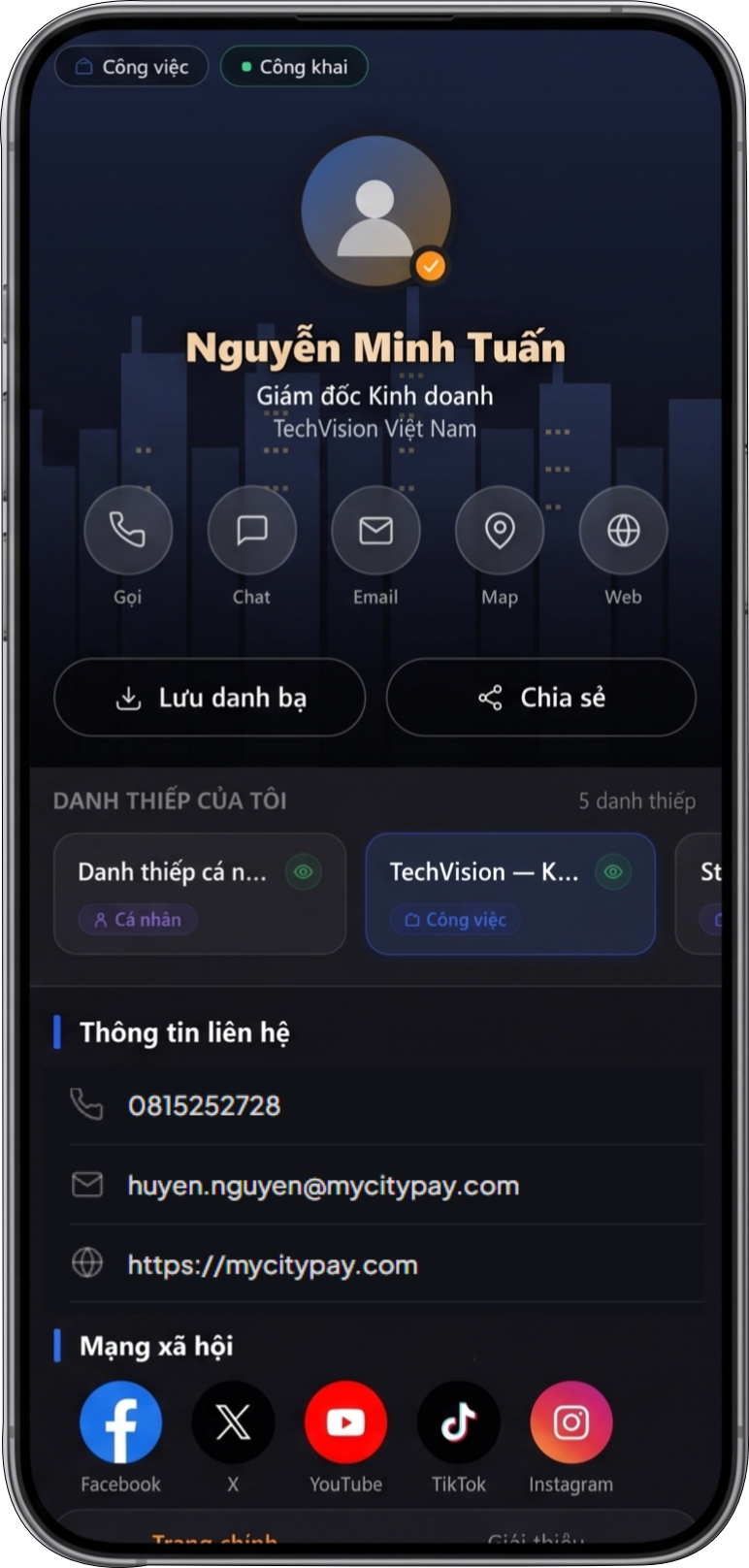 Giao diện 3: Premium