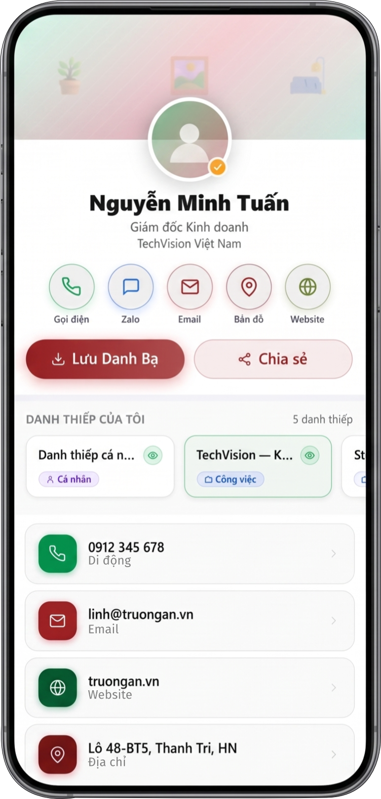 Giao diện 2: Pro