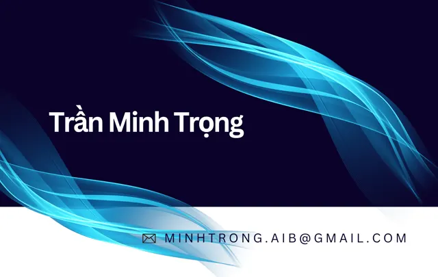 Mẫu thẻ Công nghệ - mặt trước