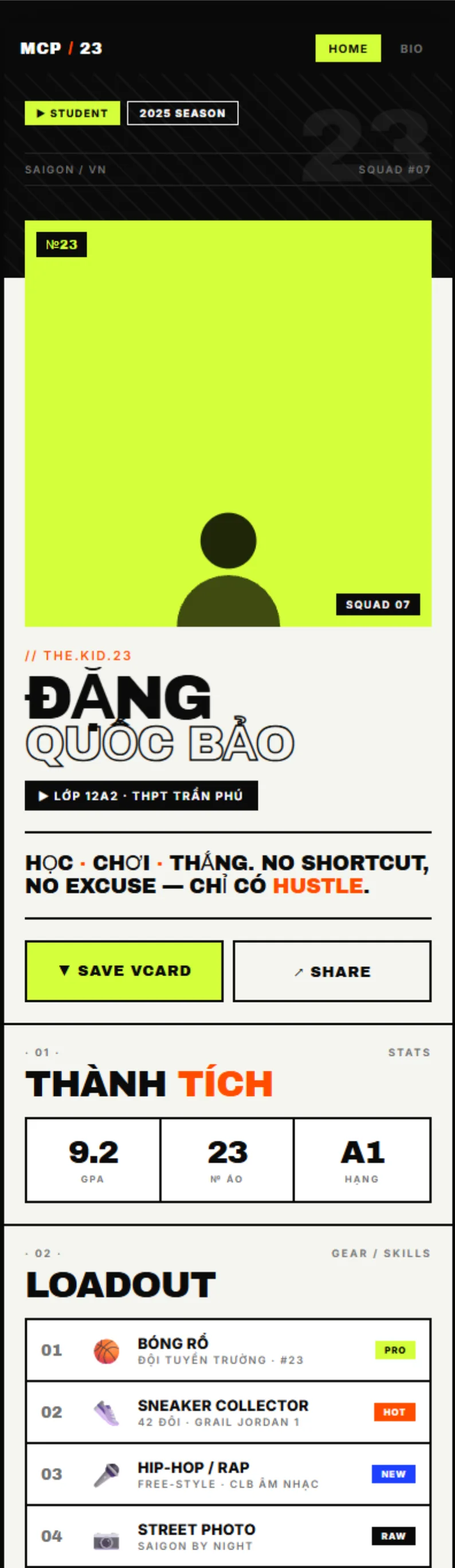 Giao diện Edu Phong cách phố